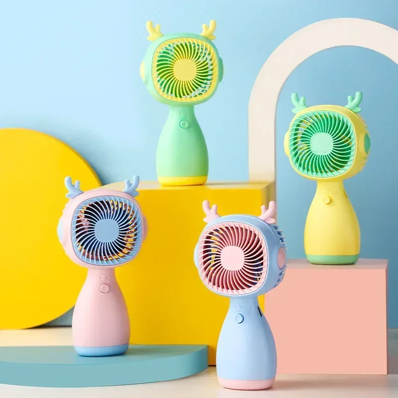 1pc Hanging Neck Fan Foldable Small Electric Fan USB Outdoor Mini Fan Portable Handheld Creative Student Dormitory Sports