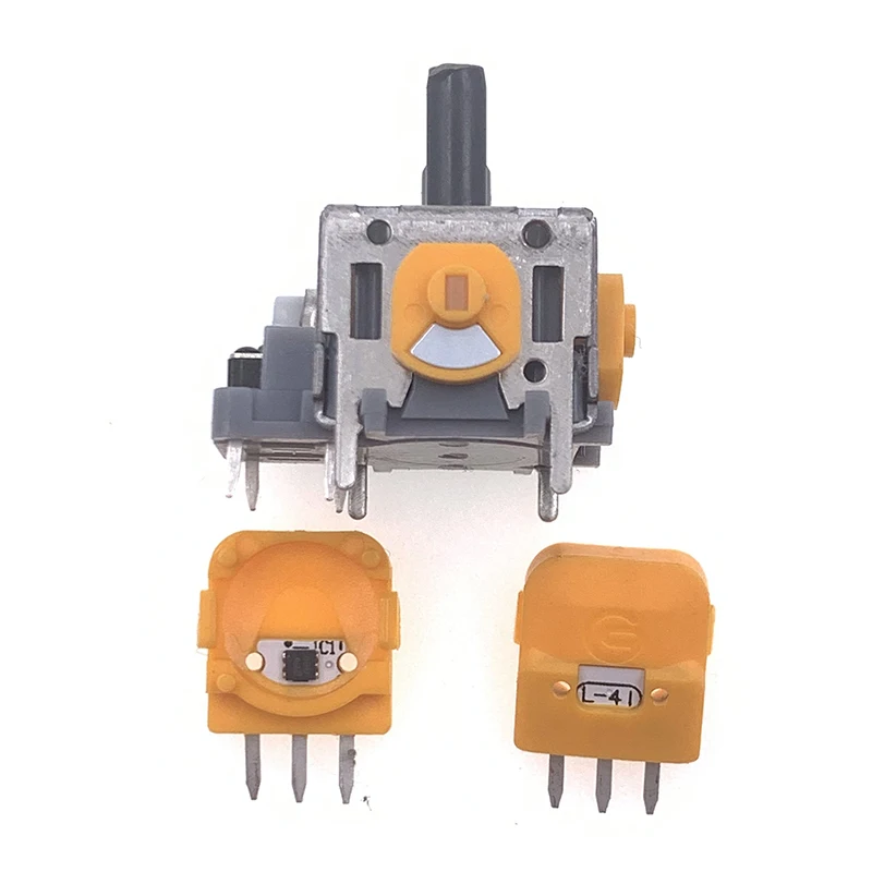 30pcs For PS4 PS5 Xbox Series S/X Hall Joysticks Effect Rocker Electromagnetic Analog Stick Third Generation High Precision