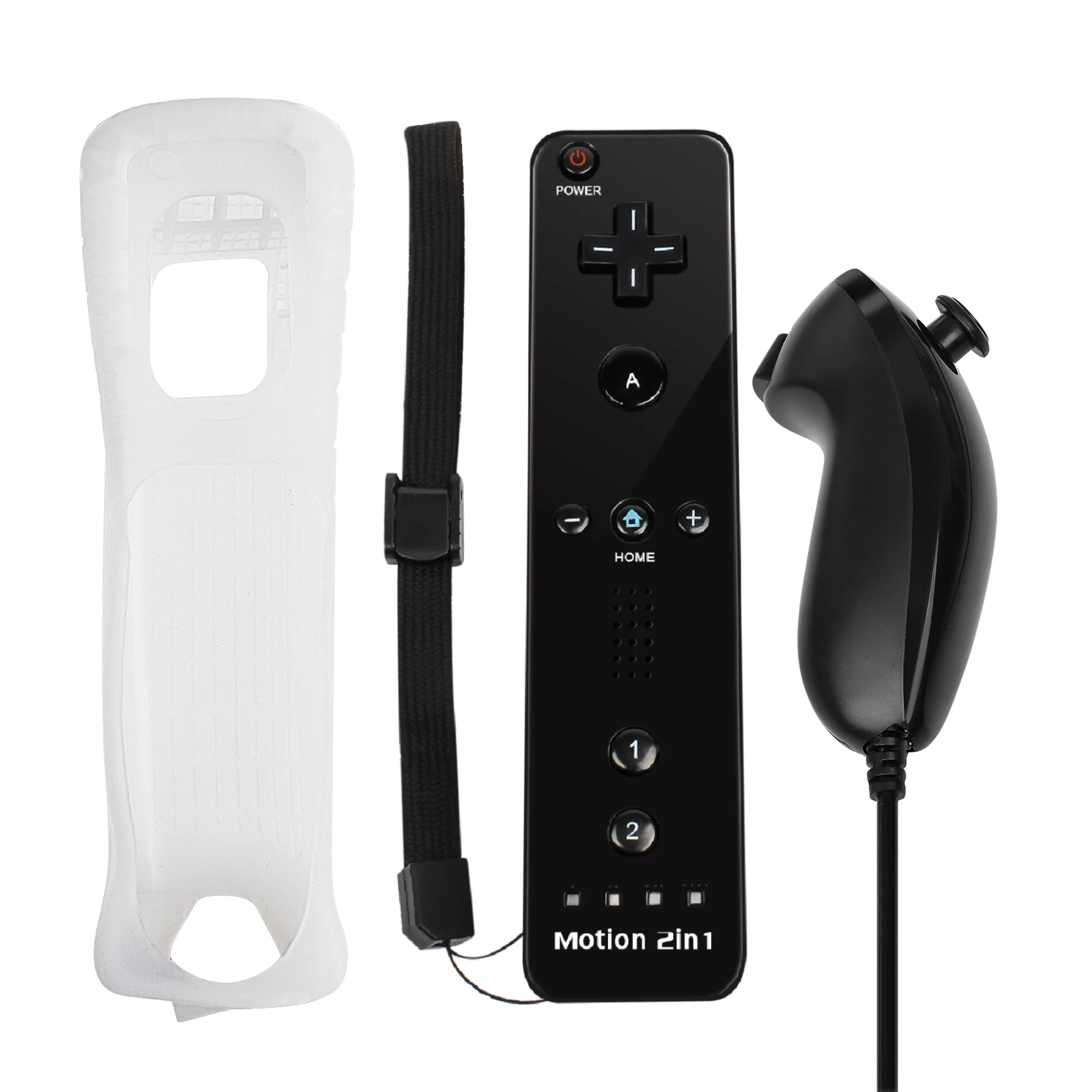 left right black set