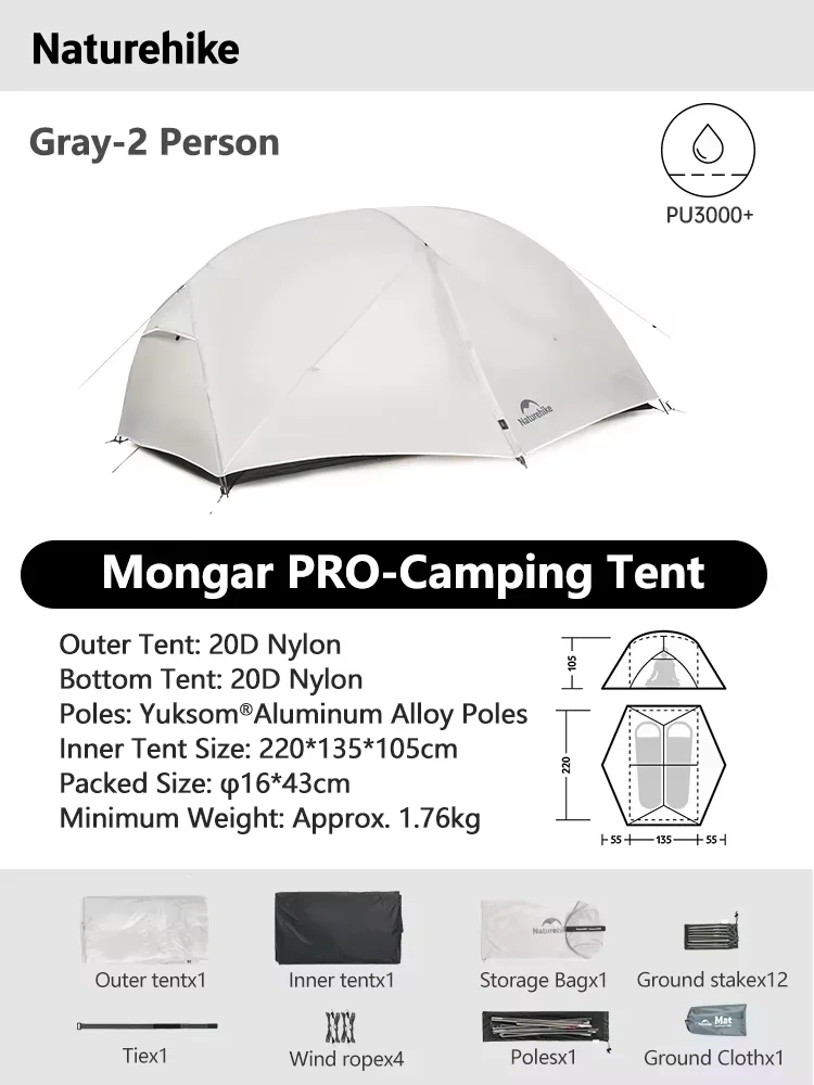 PRO 2P Gray