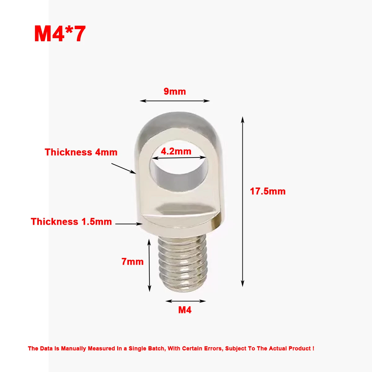 5pcs  M4X7