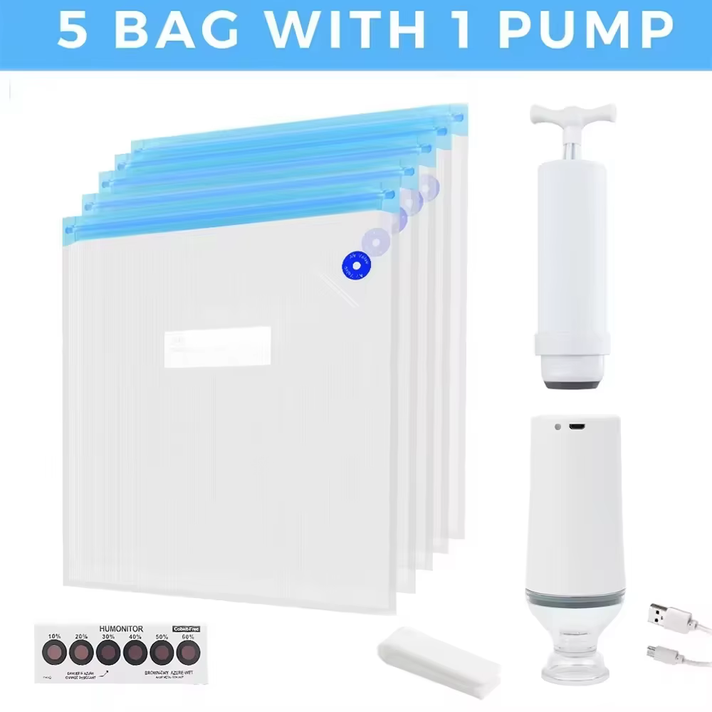 5 BAG With 2 Pump