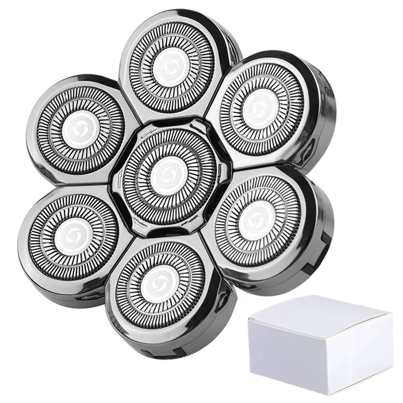 7 Blades Head Silver