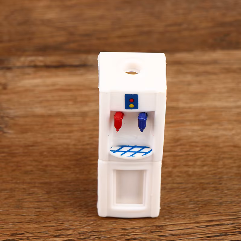 Mini Water Dispenser 1/12 Dollhouse Miniature Life Play Scene Model Simulation Doll House Decorative Accessories Kids Toys