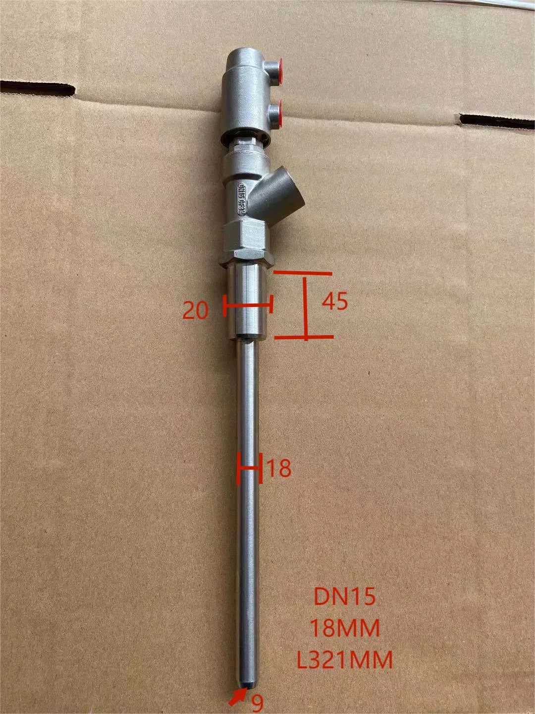 DN15 18MM L321MM