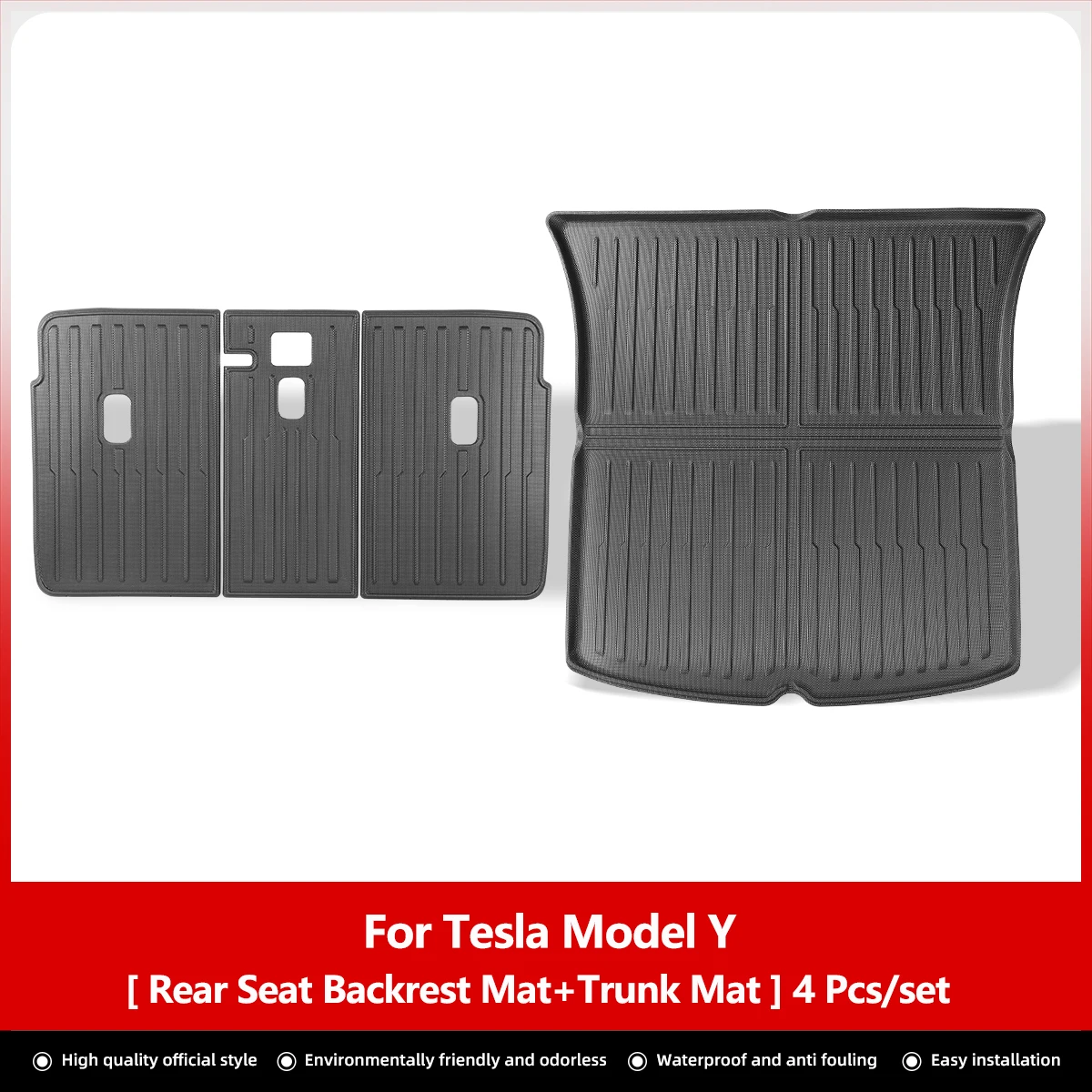 Trunk mat 4pcs