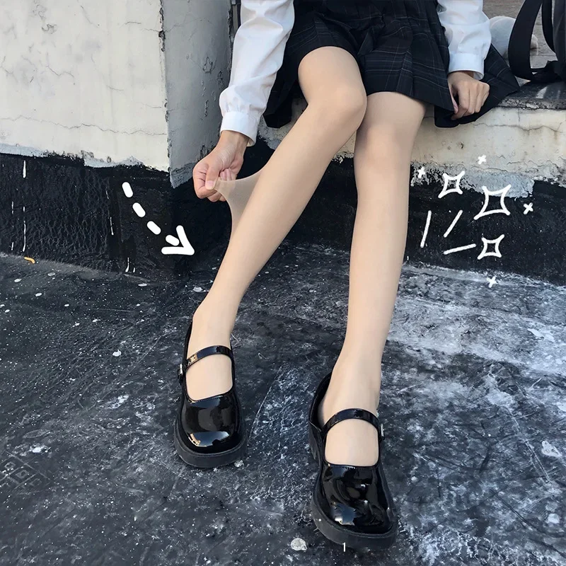 Women Tights Summer Black White Stockings Sexy High Waist Lolita Pantyhose Thigh High Stockings Anime Cosplay Costumes