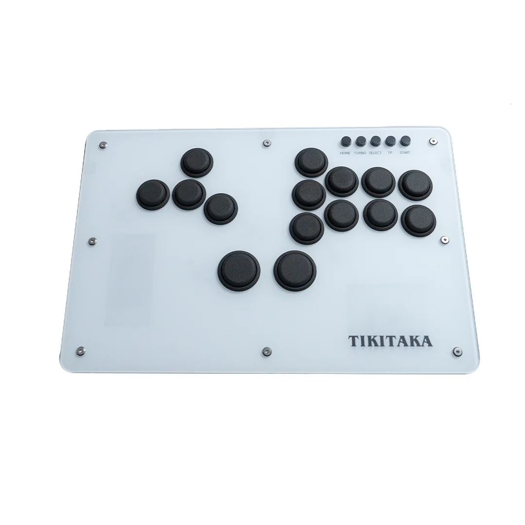 TIKITAKA Hitbox with Split Button Layout Fighting Game Joystick Controller Arcade Fighting Stick For PS4/PS3/PC/Switch