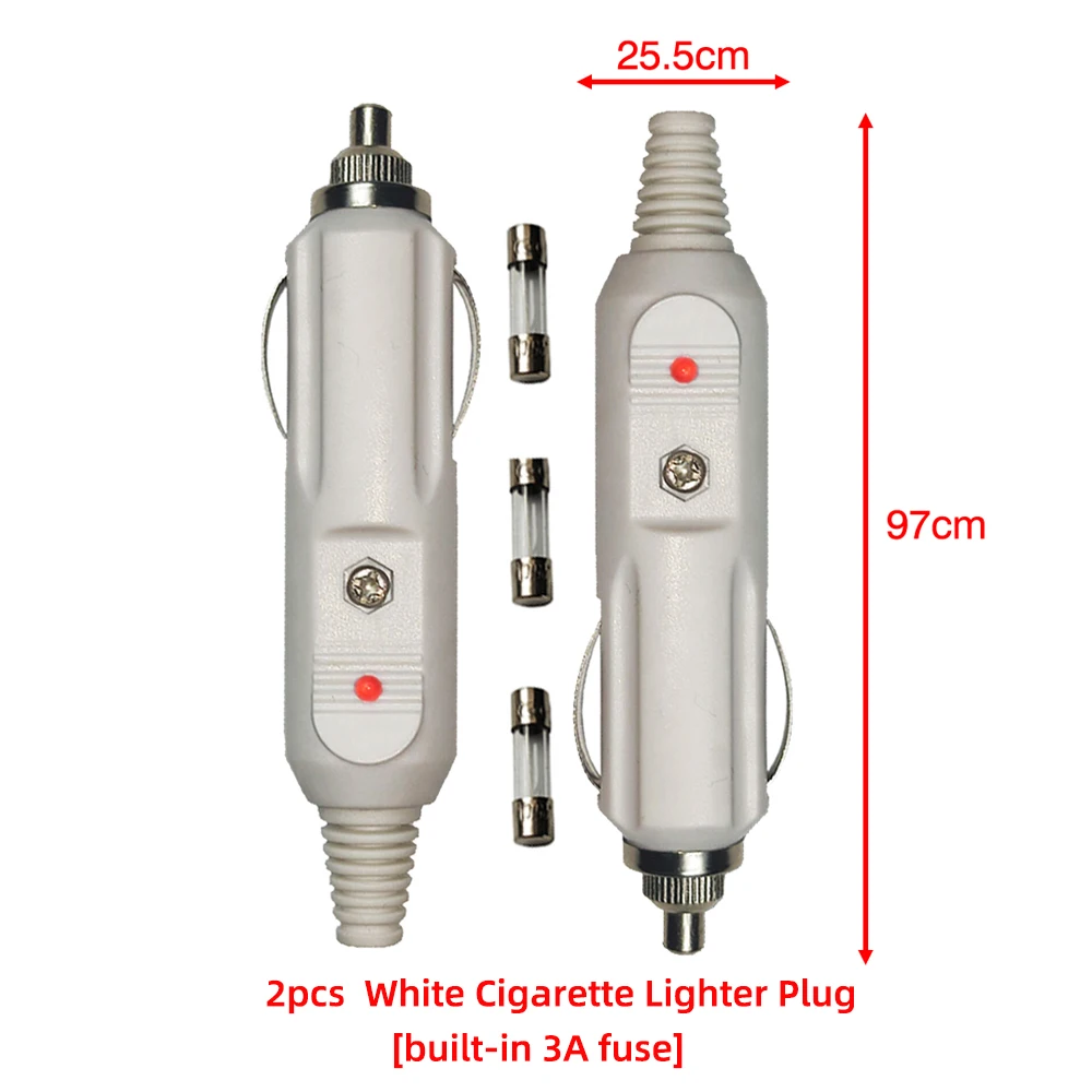 2PCS 3A White