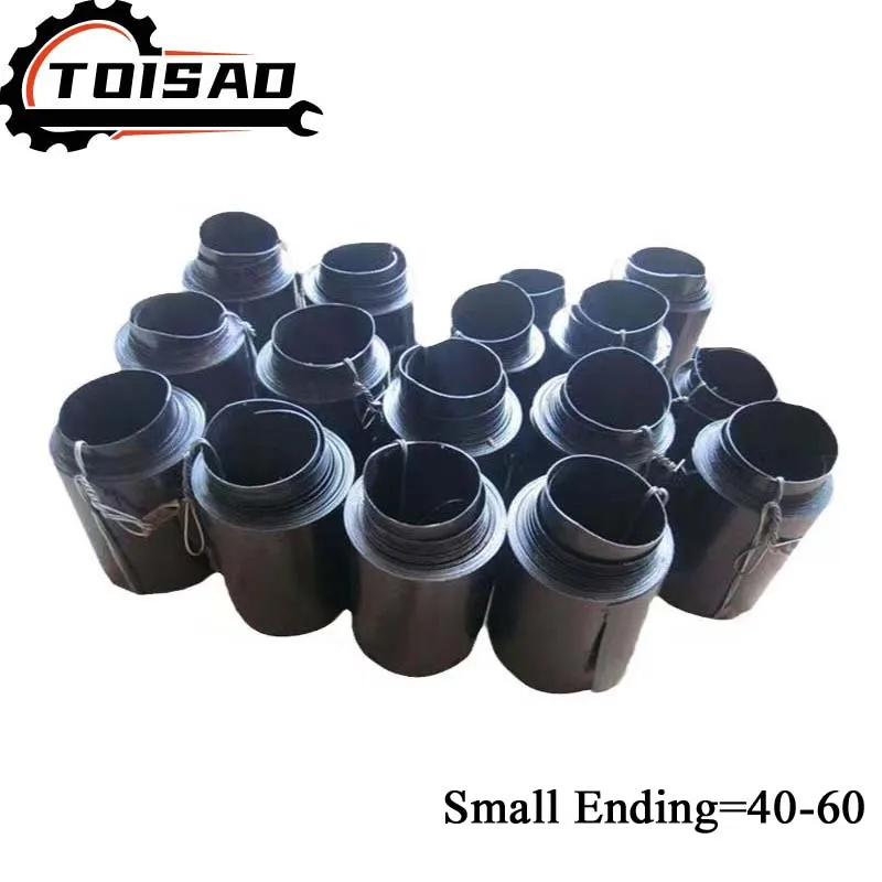 50-1000-75-70 60-2100-120-95 Spring Steel Spiral Protection Telescopic Cover Step Bellow Shield For CNC Machine Tools Ball Screw