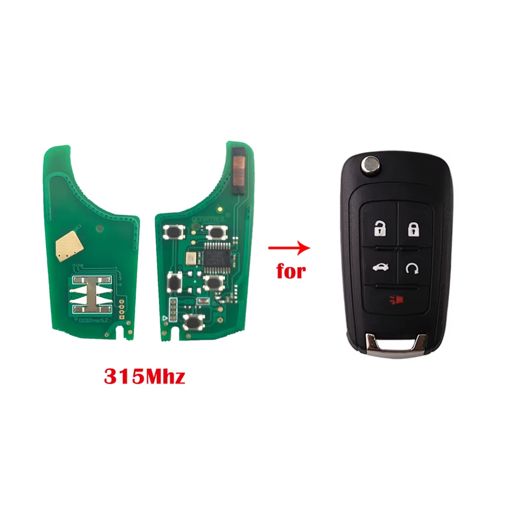 5Button 315Mhz Board