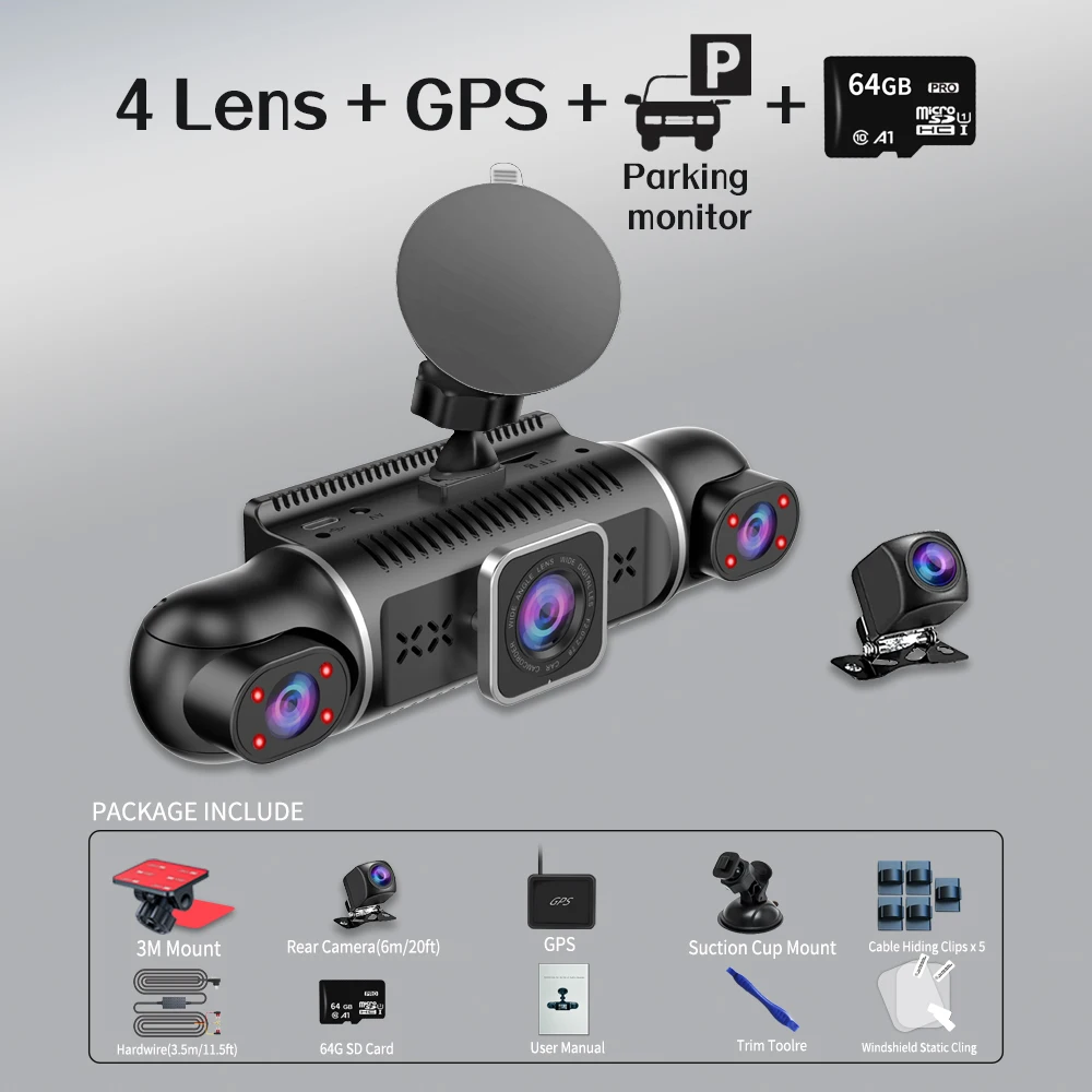 AW2P-4ch GPS 24H 64G