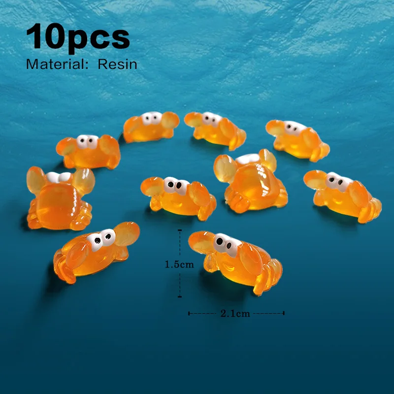 10pcs Crab