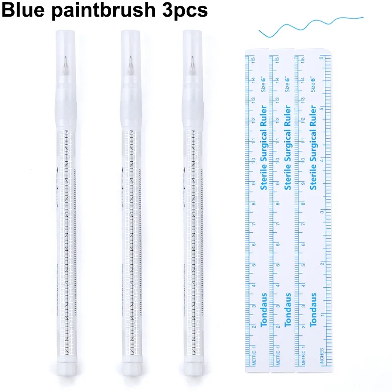 Blue 3pcs