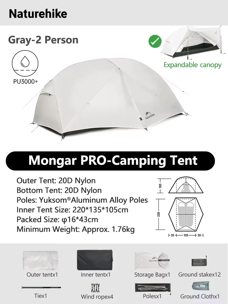 PRO 2P Gray