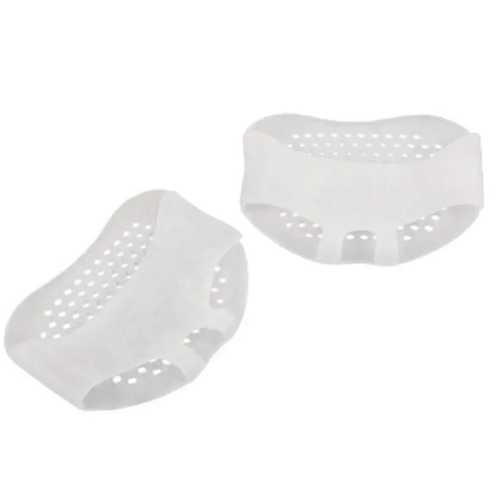 2Pcs Silicone Forefoot Pad Metatarsal Cushion Toe Separator Pain Relief Foot Pads Orthotics Foot Massage Insoles Feet Care Tools