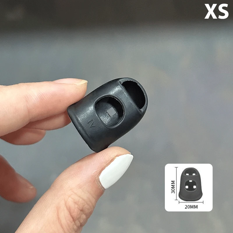 1PCS Suntan Black Finger Cover Anti Uv Led Lamp Radiation Protection Gloves Nail Art Equipment Tool