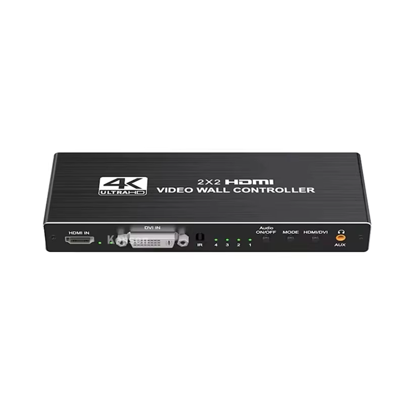 HDMI Video Wall Controller 2x2 1080P HDMI DVI Video Wall Processor 1x2 1x4 1x3 2x1 3x1 4x1 Multi Video Screen Processor Splicer