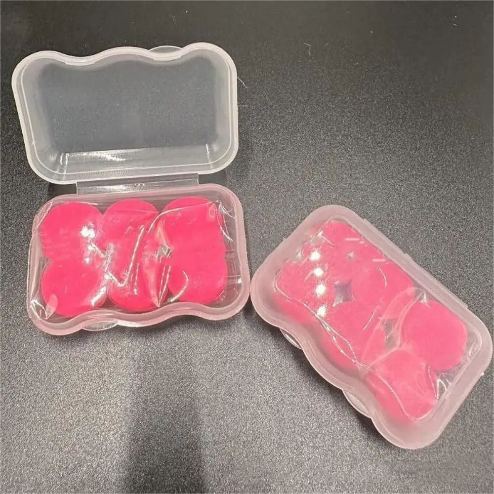 6PCS Transparent Ear Plugs Sleeping Waterproof Noise Reduction Earplugs Swimming Anti-noise Sound Insulation Earmuffs Unisex