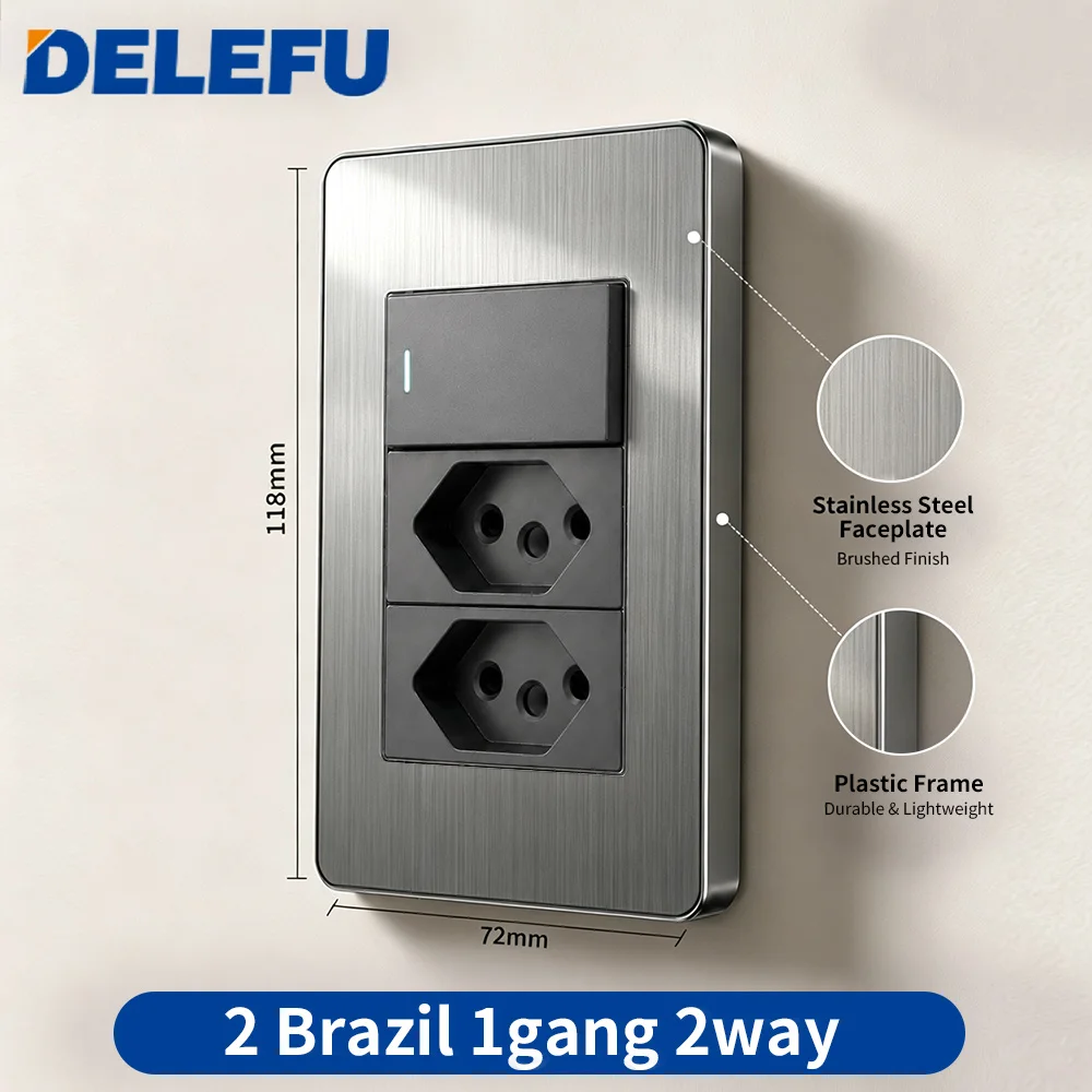 2 Brazil 1gang 2way