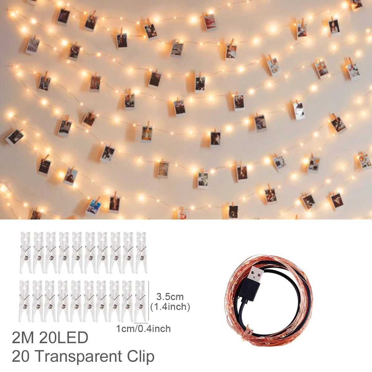 2M20led usb