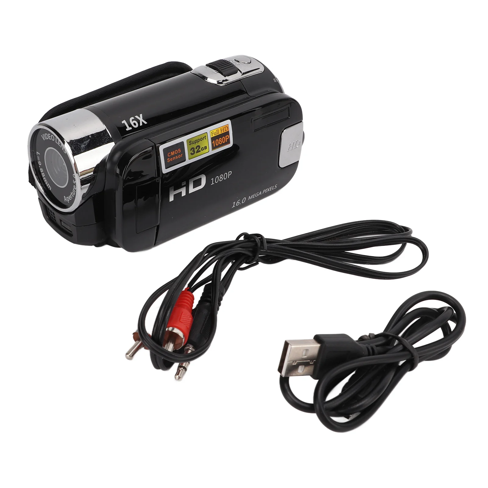 Video Camera Camcorder Full HD 4K 48MP Camera Recorder 270° Rotation 2.7 Inch Color Screen 16X Zoom Digital Camcorders new