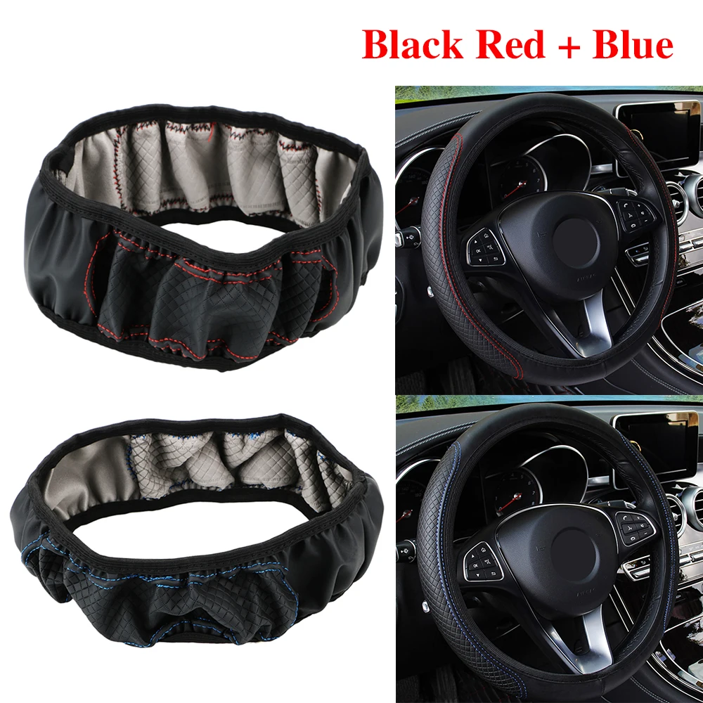 black red blue