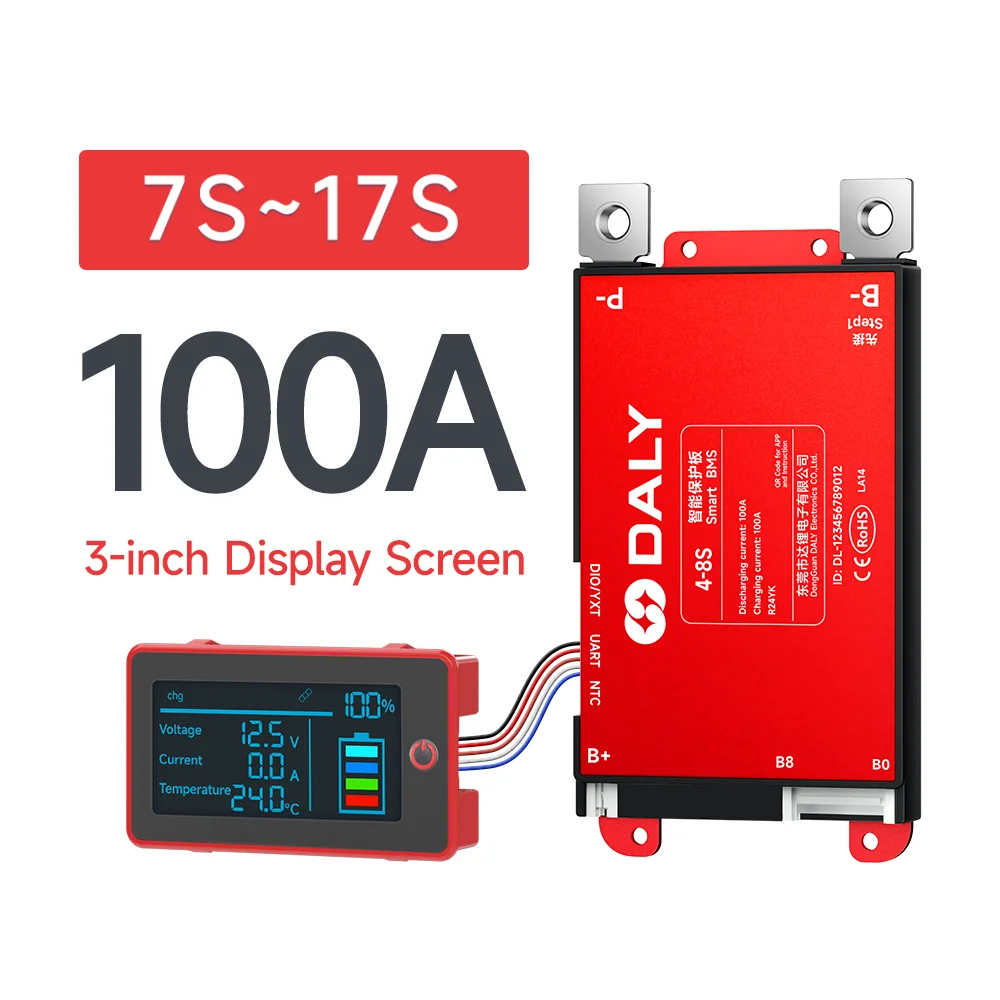 7S-17S 120A BMS LCD