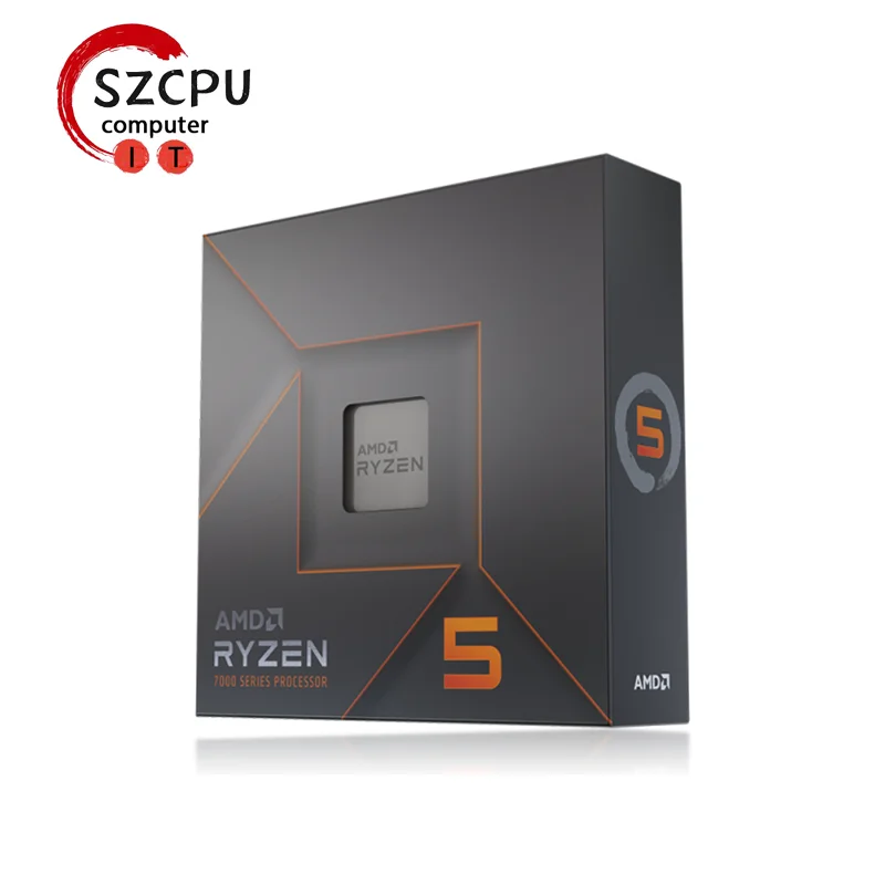 AMD Ryzen 5 7600X R5 7600X 4.7 GHz 6-Core 12-Thread CPU  5NM L3=32M 100-000000593 Socket AM5 New Sealed Without cooler