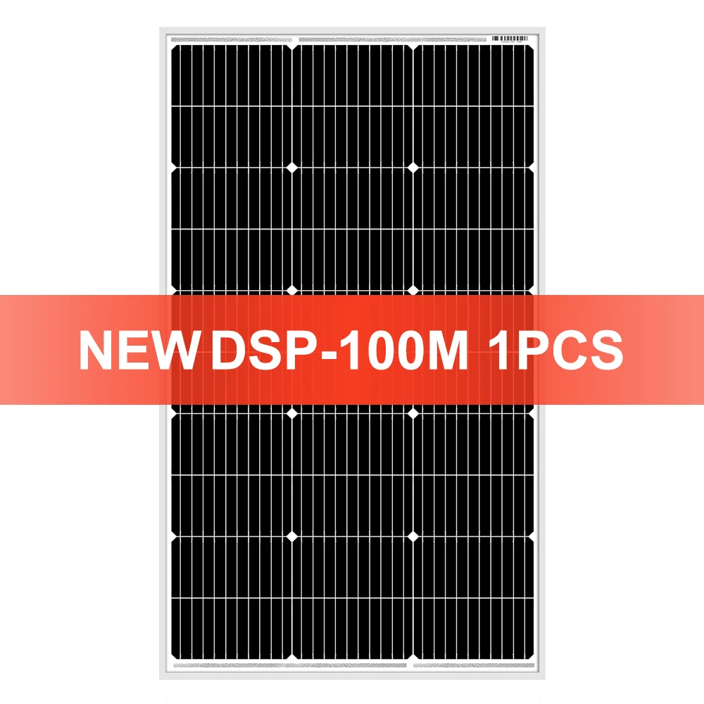 100W rigid solar