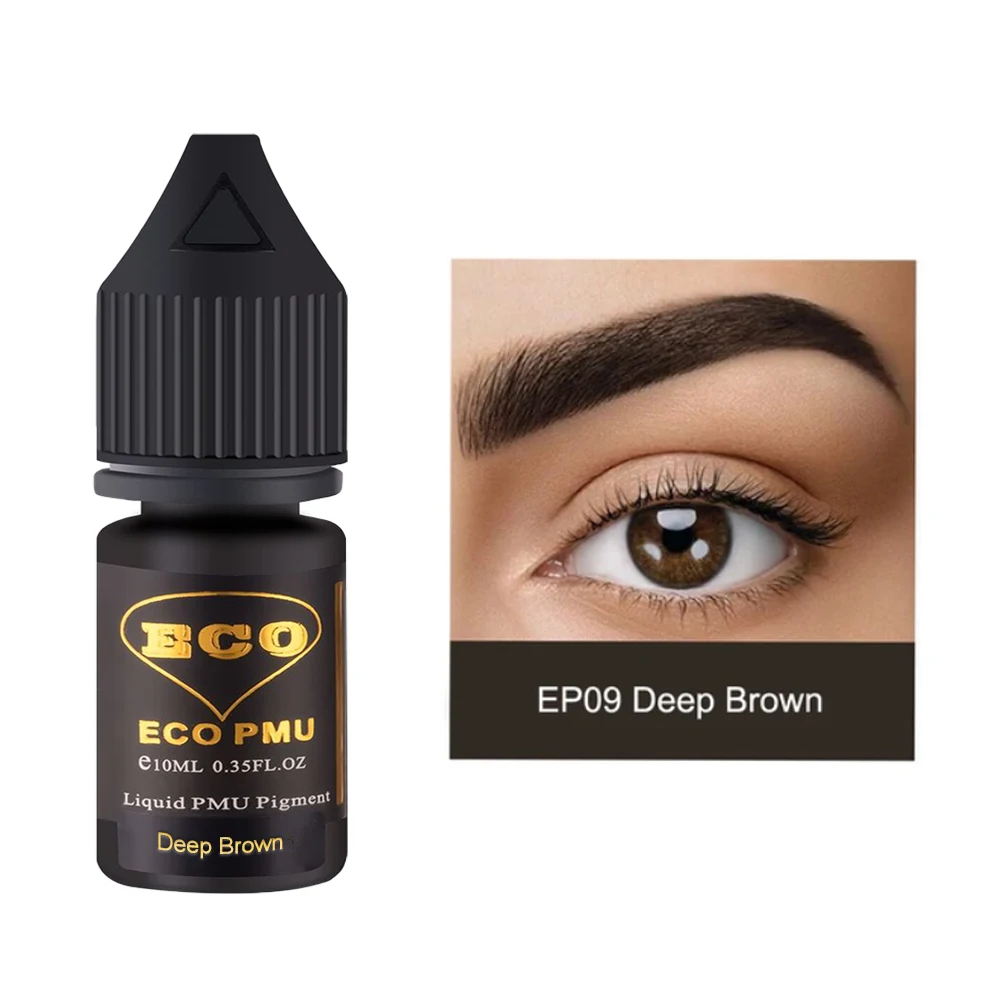 Eyebrow Liquid Pigment Permanent Makeup Machine Use Henna Eyebrows Tattoo Ink tinta para tatuar tatoo supplies maquiagem 10ML