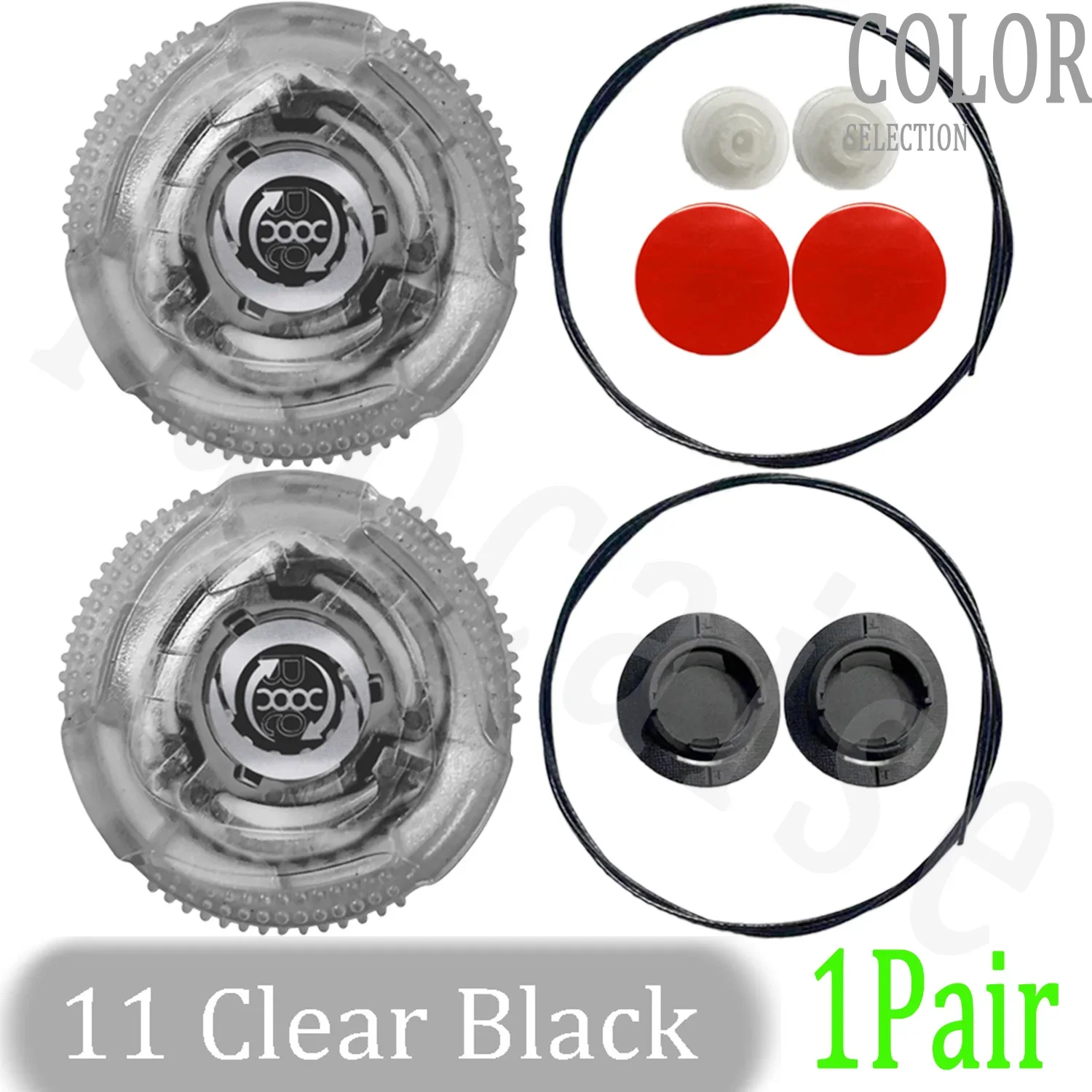 9 Clear Black
