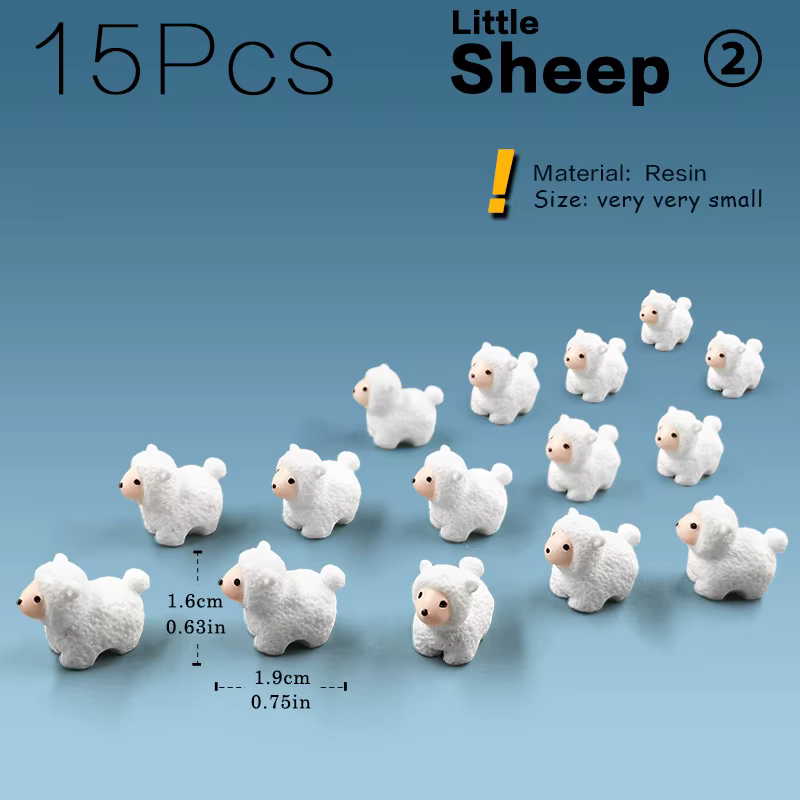 15pcs Sheep