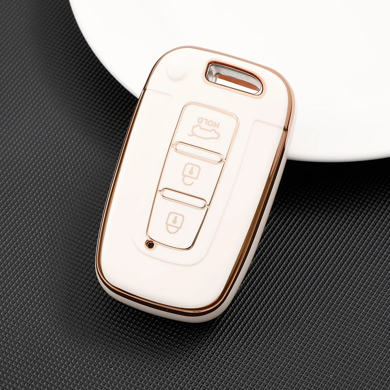 3 Buttons White