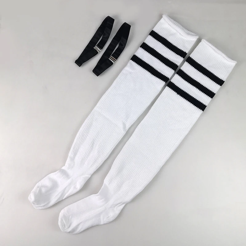 WHITE  BLACK STRIPE