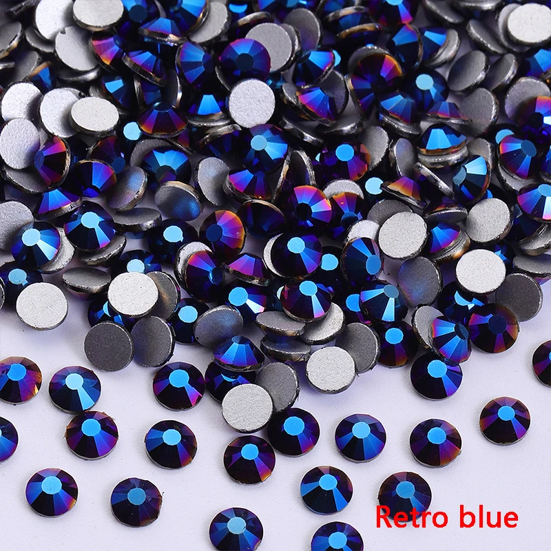 Retro blue