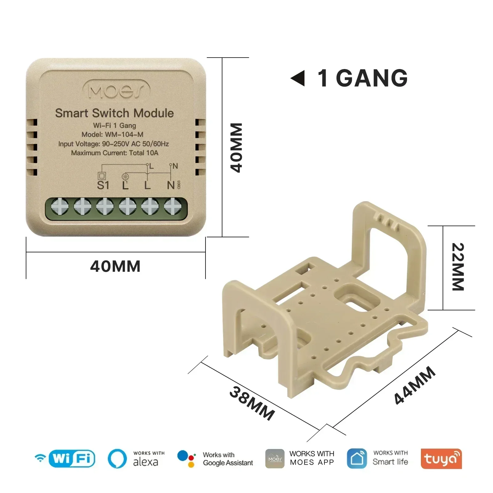 Wifi 1 gang Switch
