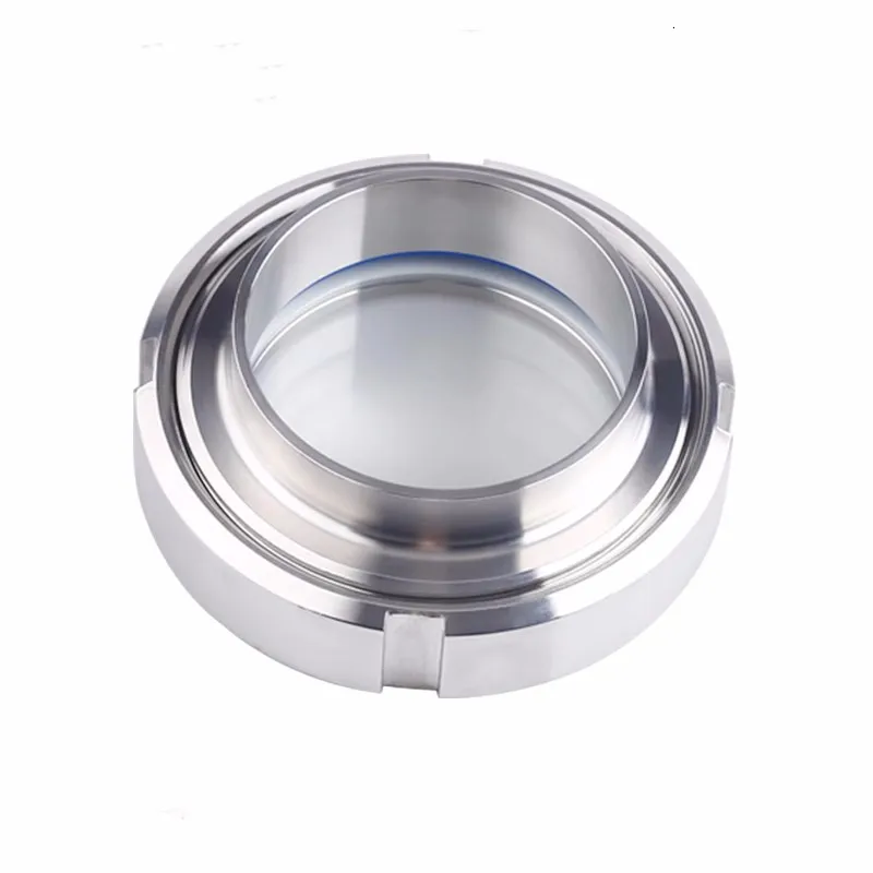 1Pcs 25Mm-108Mm Sanitary Sight Glass Diopter Stainless Steel SS304 Circular Viewing Sight Glass