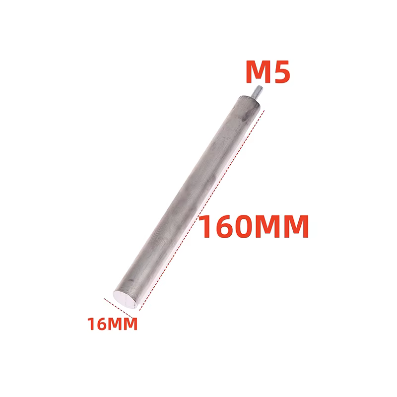 M5/M6 Electric Water Heater Magnesium Bar 22X220mm/24X240mm, Big Magnesium Anode Rod for Waterboiler