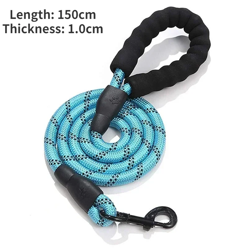 Leash -sky blue