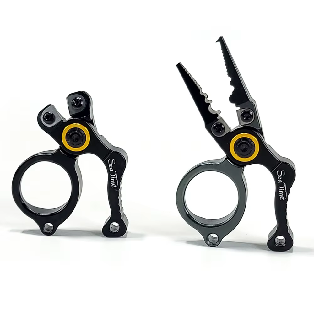 Tungsten Mini Finger Ring Plie line cutter for all-use pocket fishing tool