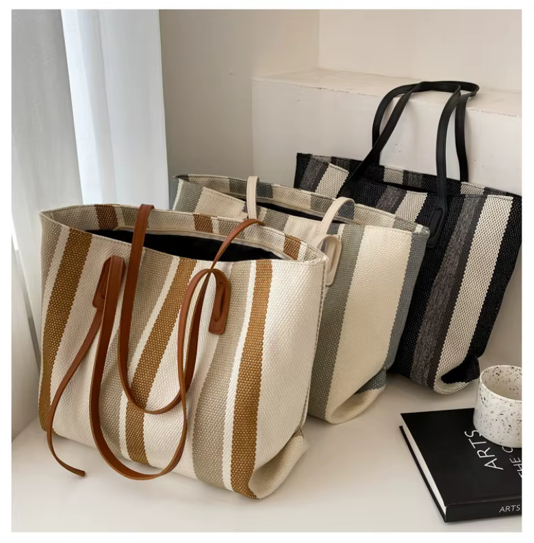 Daily Cube 3 Colors Women Casual Modern Shoulder Bag Eco Bag