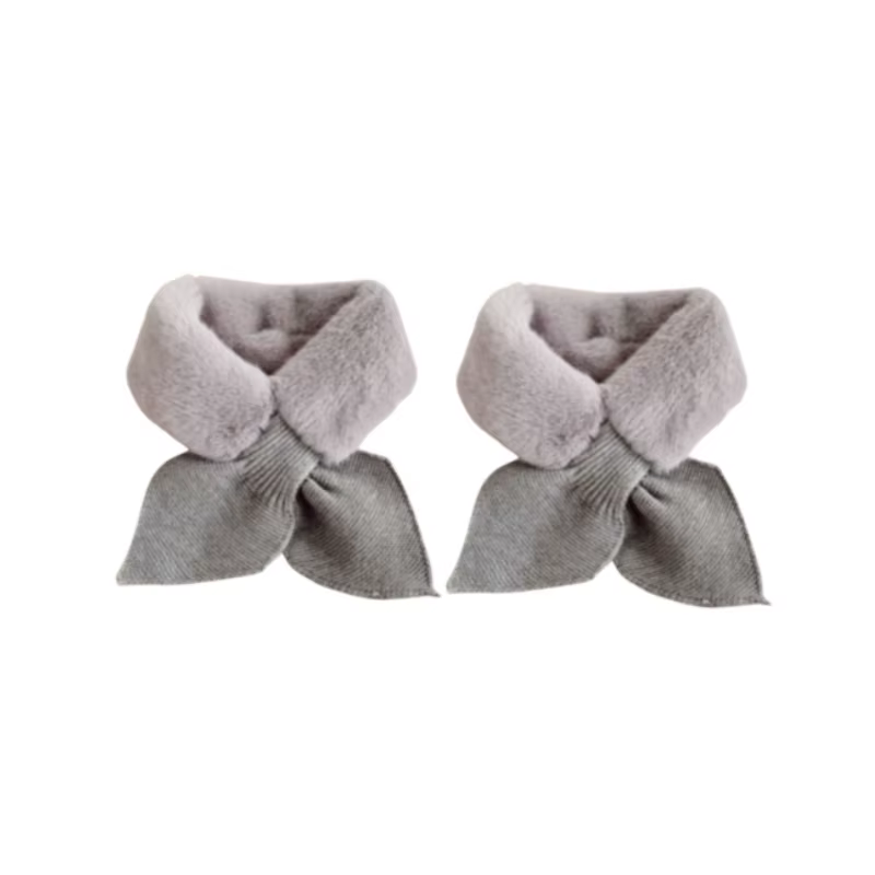 Ribbon Fer-neckline 1 + 1 KNit Permuffler Multi-Color