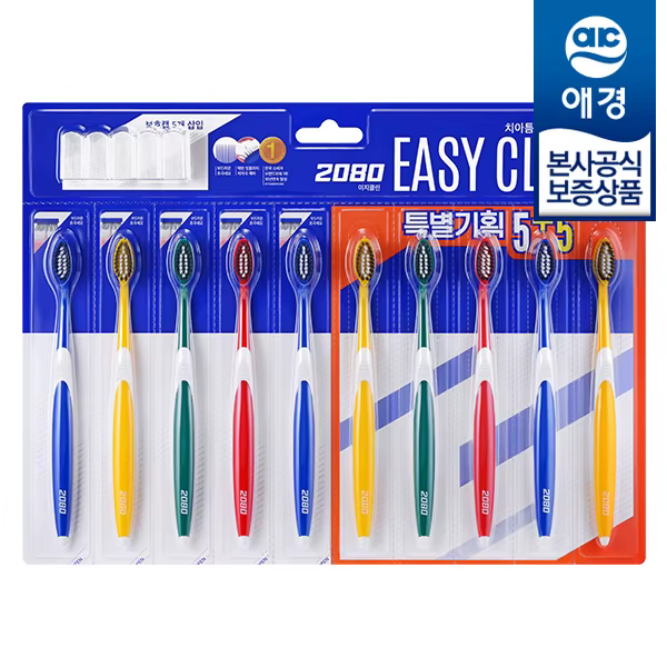 [Aekyung] 2080 Eighty-clean ultra-fine toothbrush 5 5x1 x