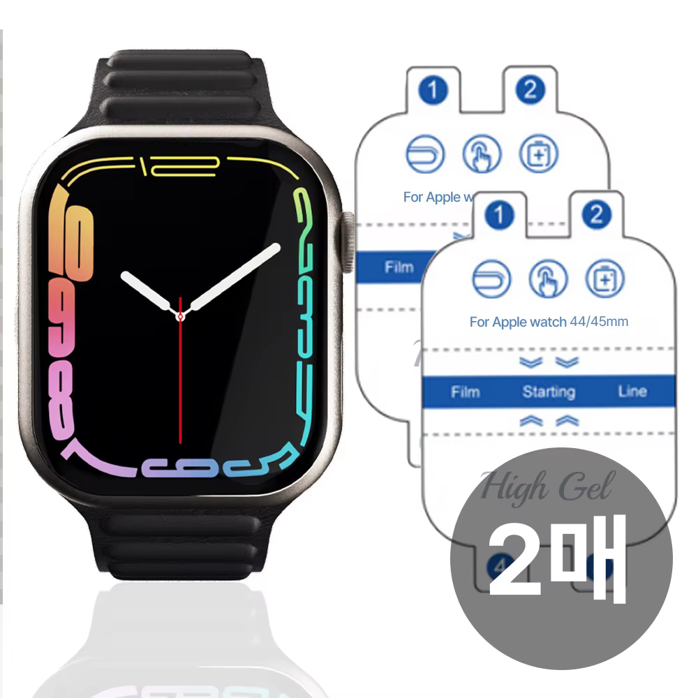 2 lot [⚡On the day] [⭐BEST] Screen High Gel HD self-restoration full cover liquid crystal protective film Apple Watch 10 9 8 7 6 5 4 SE SE2