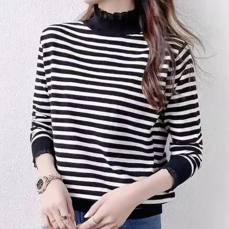 Modern Women's Sprep Trectleneck Knit autumn and winter Daily Cody Essential KN1972