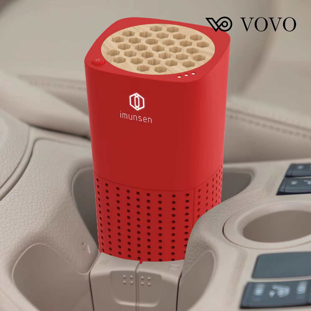 [Super Deal] Boboi Munsen Car Air Puridiser Caireus Filter M-003R (Red)