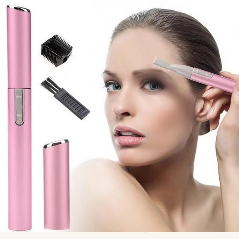 Epilatory Pen Eyebrow and Burf Electric Facial Razor Care