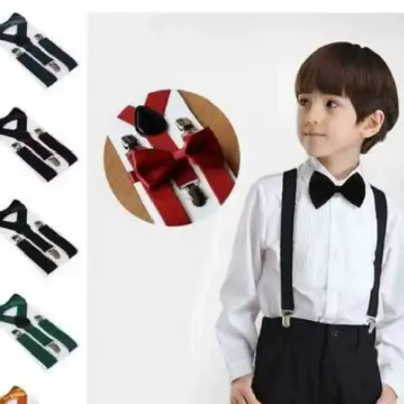 Child Child Boy Girl Suspensasó + Tie kit