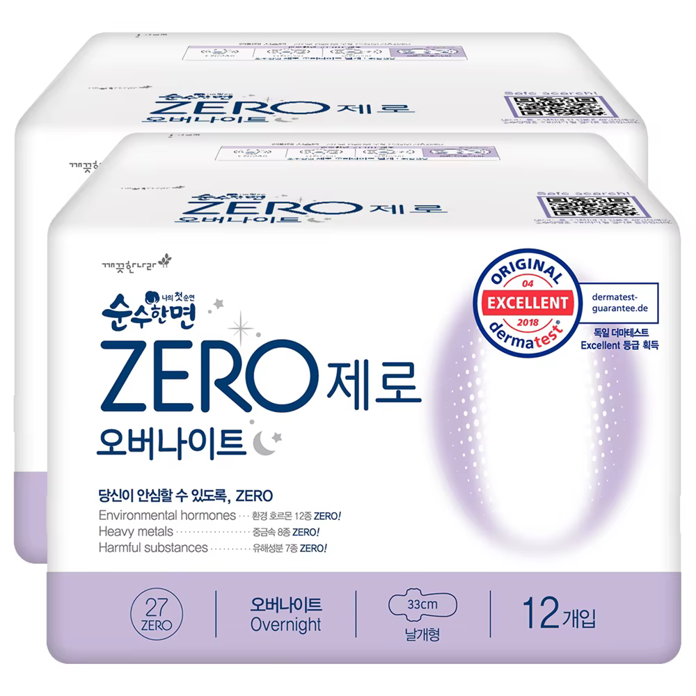 Clean country pure cotton sanitary sanitary mend with a cross-over 12P x 2 pack